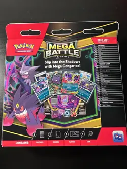 Pokemon TCG Mega Battle Deck Mega Gengar Ex Factory Sealed Brand New Sealed - Image 4