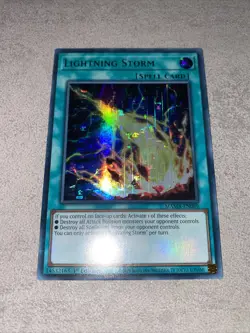 Yu Gi Oh ! FULMINE TEMPESTA (LIGHTNING STORM) MAMA-EN089 Versione INGLESE - Image 2