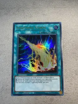 Yu Gi Oh ! FULMINE TEMPESTA (LIGHTNING STORM) MAMA-EN089 Versione INGLESE - Image 5