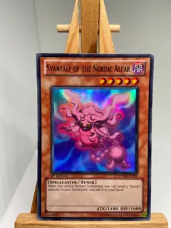 Svartalf Of The Nordic Alfar - Super Rare 1st Edition STOR-EN015 - MP - YuGiOh - Image 1