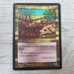 MTG Army Ants Visions Magic the Gartering Card +Free cards. - Image 1