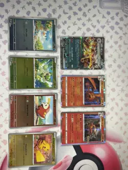 Pokemon TCG- Japanese Mixed Lot 7 Cards Charizard/ Promos Nm/m - Image 1