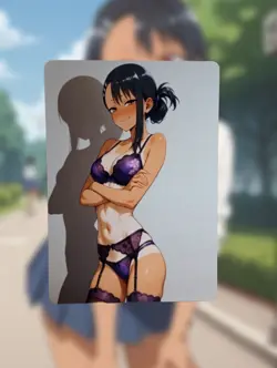 Hayase Nagatoro Don't Toy With Me, Miss Nagatoro Anime Waifu Sexy Hentai Card - Image 1