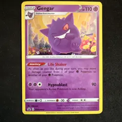 Pokemon Promo Card - Gengar SWSH052 SWSH: Sword & Shield Promo Cards Holo NM - Image 1