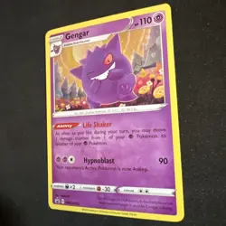 Pokemon Promo Card - Gengar SWSH052 SWSH: Sword & Shield Promo Cards Holo NM - Image 5