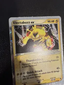 Electabuzz EX 97/109 Ruby and Sapphire Reverse Holo LP Pokemon Card - Image 2