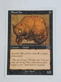 MTG Blood Pet (6th Edition/Black/C) - BGM - Image 1