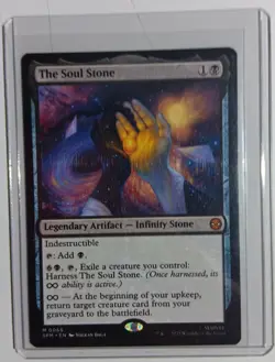 MTG , Marvel Spider-Man The Soul Stone (Regular) Magic The Gathering - Image 1