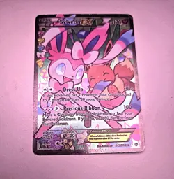 Pokemon TCG Sylveon EX RC32/RC32 Full Art Generations Radiant Collection Holo - Image 1