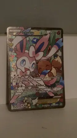 Pokemon TCG Sylveon EX RC32/RC32 Full Art Generations Radiant Collection Holo - Image 3