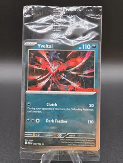 Sealed Yveltal 088/132 Holo Mega Evolution Pokemon Tcg GAMESTOP STAMPED PROMO! - Image 1