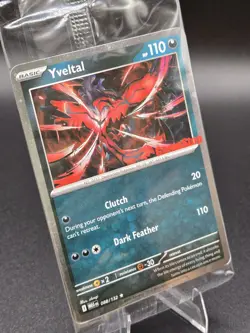 Sealed Yveltal 088/132 Holo Mega Evolution Pokemon Tcg GAMESTOP STAMPED PROMO! - Image 2