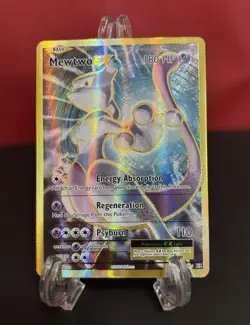 Pokemon TCG Mewtwo EX 103/108 Full Art Holo XY Evolutions - Image 2