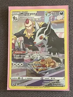 Mightyena TG09/TG30 Astral Radiance Trainer Gallery Ultra Rare Pokemon Card New - Image 1