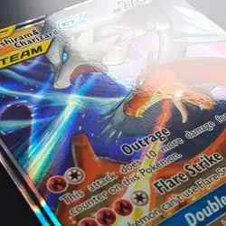 Reshiram & Charizard GX 20/214 Tag Team Unbroken Bonds MINT Pokemon Card - Image 2