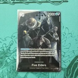 One Piece Card Game - Five Elders - OP13-082 SR - Alt Art - English - Image 1