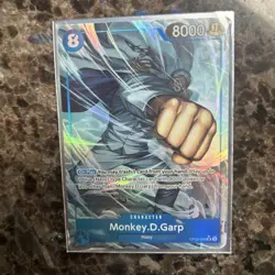 OP12-056 Monkey.D.Garp : Super Rare Alternative Art English One Piece TCG Card : - Image 1