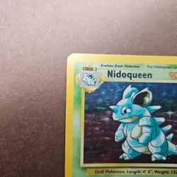 Nidoqueen 7/64 Pokemon Jungle Holo Rare Card - HP - Image 2