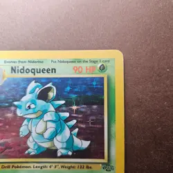 Nidoqueen 7/64 Pokemon Jungle Holo Rare Card - HP - Image 3