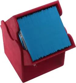 GAMEGENIC SQUIRE 100+ XL CONVERTIBLE DECK BOX RED HOLDS 100 CARDS NEW - Image 4