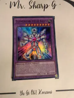 ELEMENTAR-HELD KERN - L.A. SHVI-DESE2 DEUTSCH Yu-Gi-Oh! CARD SUPER RARE HOLO* - Image 4