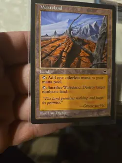 MTG Trmpest ***Wasteland*** Never Played Nm/M - Image 5
