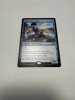 Faerie Mastermind March of the Machine Regular 58 from pack to sleeve not used - Image 1