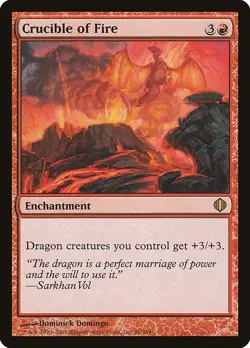 Crucible of Fire Regular - Shards Of Alara MTG-LP - Image 1