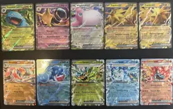 Pokemon EX Lot of 10 Hits - S&V 151, TWM, Black Star Promo - No Duplicates, NM - Image 1