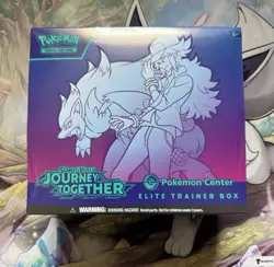 Pokemon TCG Journey Together Pokemon Center Elite Trainer Box ETB Sealed - Image 1