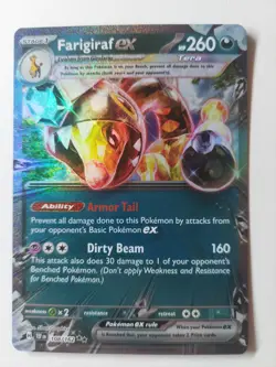 Pokemon - Farigiraf ex - 108/162 - Temporal Forces - Double Rare - NM - Image 3