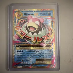 💥 Pokemon TCG M Slowbro EX Mega XY Evolutions Ultra Rare Holo 27/108 - Image 1