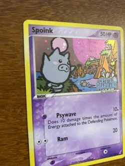 Spoink Holo 42/100 EX Crystal Guardians - Light Play - Pokemon - Image 2