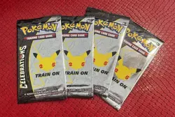 Pokemon TCG Celebrations Booster Pack Sealed 4 available - Image 1