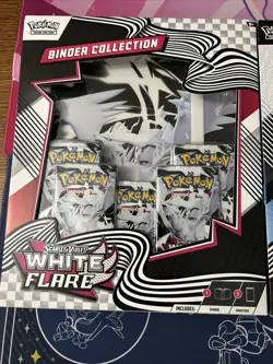 Pokemon TCG Black Bolt White Flare Binder Collection Sealed New (2) SHIPS FAST - Image 2