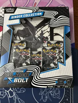 Pokemon TCG Black Bolt White Flare Binder Collection Sealed New (2) SHIPS FAST - Image 3