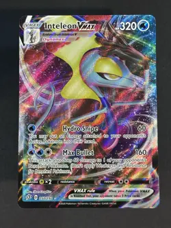 Pokemon Rebel Clash Set FULL ART Inteleon VMAX 050/192 - Near Mint (NM) (DB) - Image 1