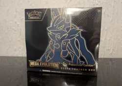 Pokemon Center Lucario Elite Trainer Box ETB Mega Evolutions New/Sealed TCG - Image 1