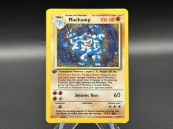 Machamp - 1st Edition Holo - 8/102 Base Set - Pokemon TCG - 1999 - Image 1
