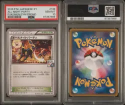 PSA10 2015 Pokemon Japanese XY All Night Party Pokemon Gym Promo (UMBREON) - Image 1