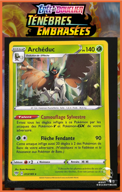 Carte Pokemon Archeduc 013/189 Holo EB03 Tenebres Embrasees FR - Image 1