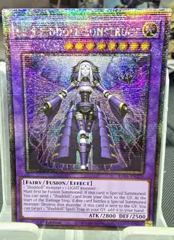 Yu-Gi-Oh! El Shaddoll Construct (Quarter Century Secret Rare) RA04-EN229 - Image 1