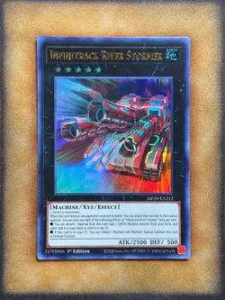 Yugioh Infinitrack River Stormer MP20-EN212 Ultra Rare 1st Ed NM - Image 1