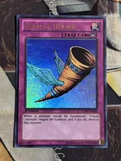 Yugioh! Horn of Heaven - LCJW-EN292 - Ultra Rare - 1st Edition - NM 2201 - Image 1
