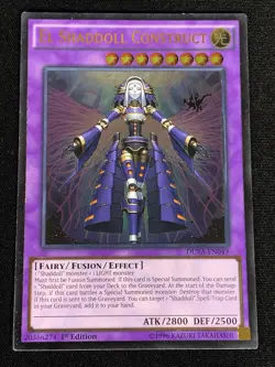 Yugioh El Shaddoll Construct DUEA-EN049 1ST ULTIMATE (NM) - Image 1