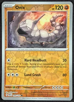 Onyx 2023 Paradox Rift Reverse Holo Pokemon Card 090/182 (NM) - Image 1
