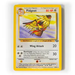 Pokemon - Pidgeot - Non Holo - 24/64 - Jungle - Rare Card - Image 1