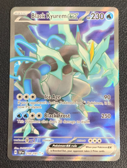 Black Kyurem ex 218/191 Surging Sparks Full Art Ultra Rare Pokemon TCG Card NM - Image 1