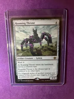 Roaming Throne Magic: The Gathering Card 2019 Wizards of the Coast - Image 1