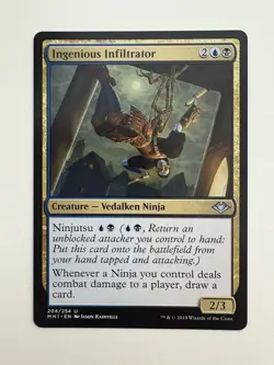 Ingenious Infiltrator MTG Magic the Gathering Card NM Near Mint MH1 - Image 1